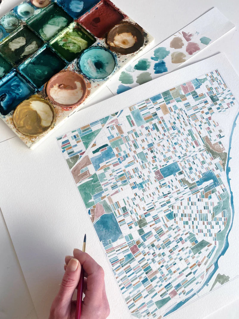 Tacoma in Spring - You Belong Here Print 11x14