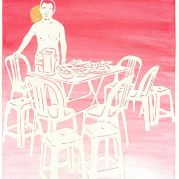 “The Patient Captain” 2018 Framed