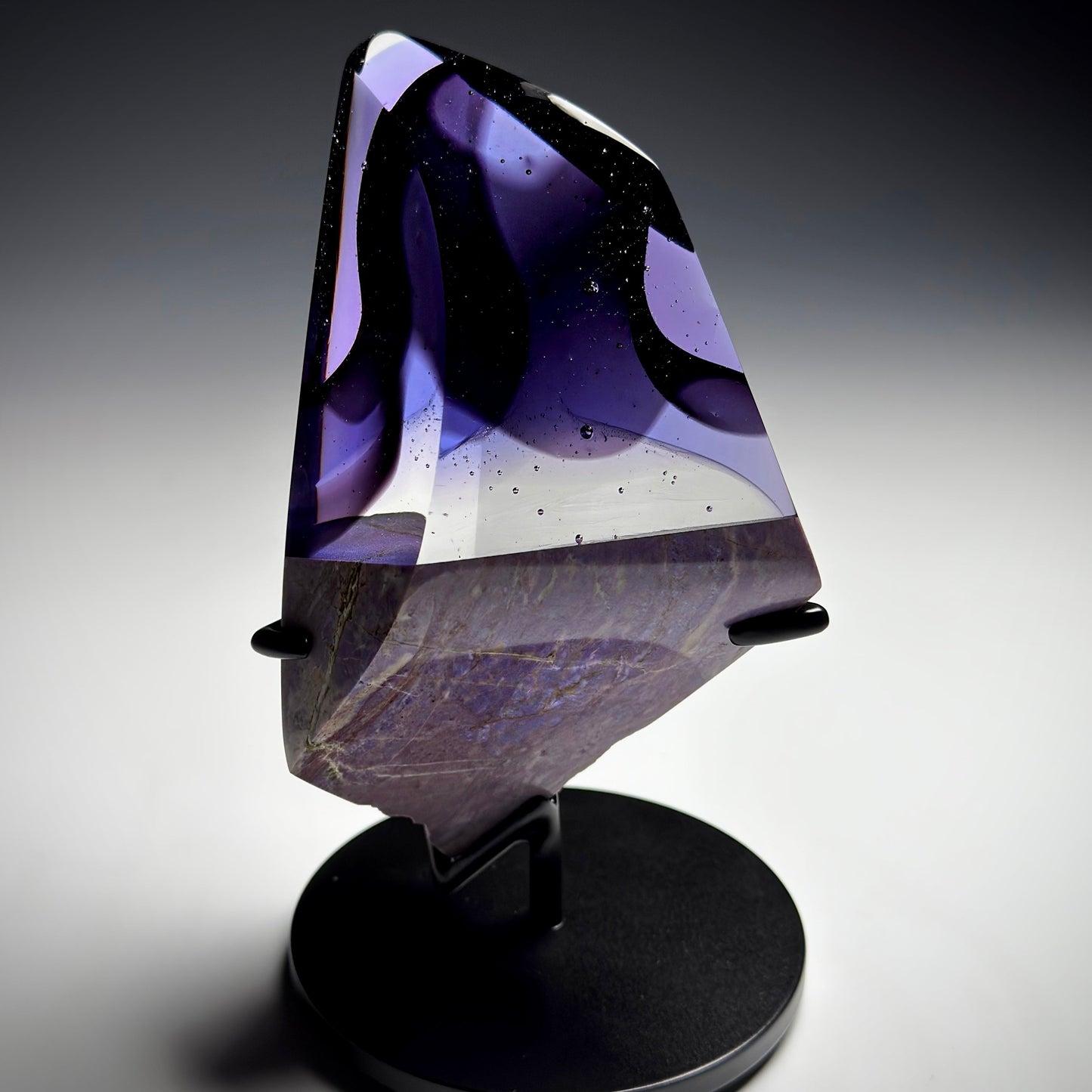 Turkish Jade Vitrolith (w/custom stand)