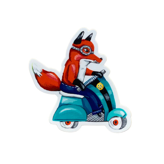Fox Vinyl Sticker