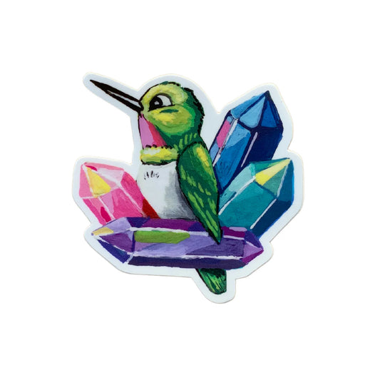 Hummingbird Vinyl sticker