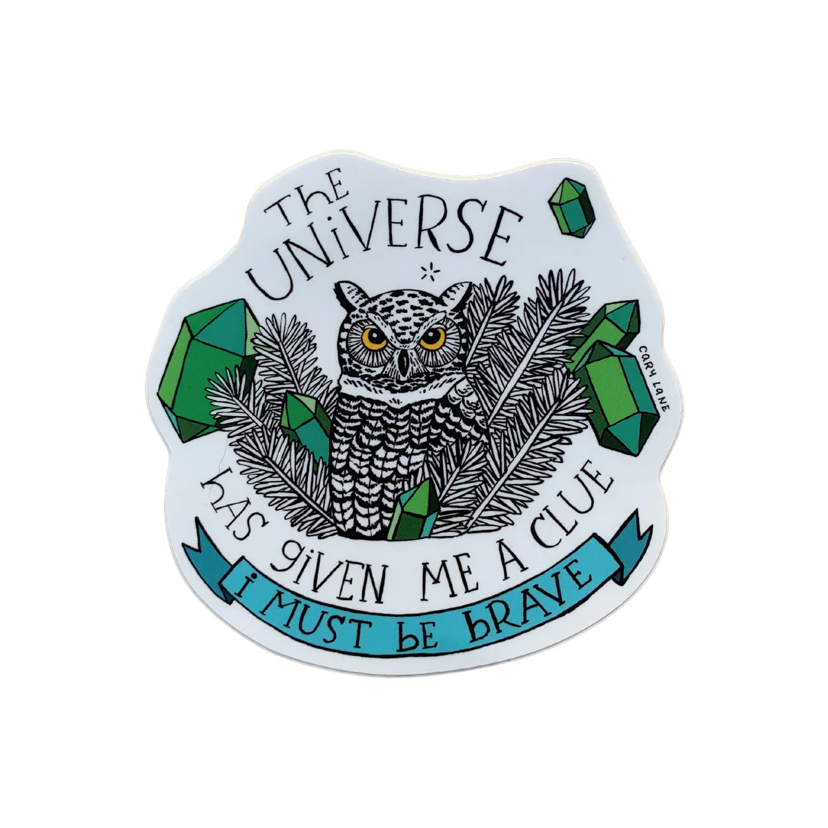 "Be Brave" Vinyl Sticker