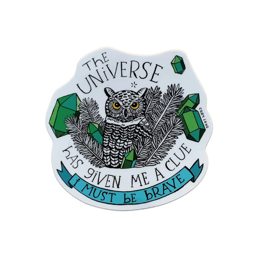 "Be Brave" Vinyl Sticker