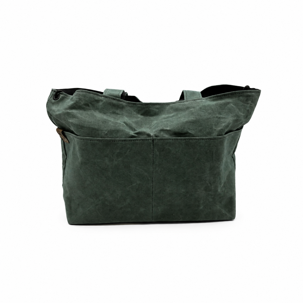 Large Waxed Canvas Tote