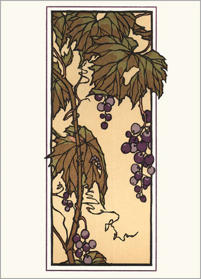 Wild Grapes - Card