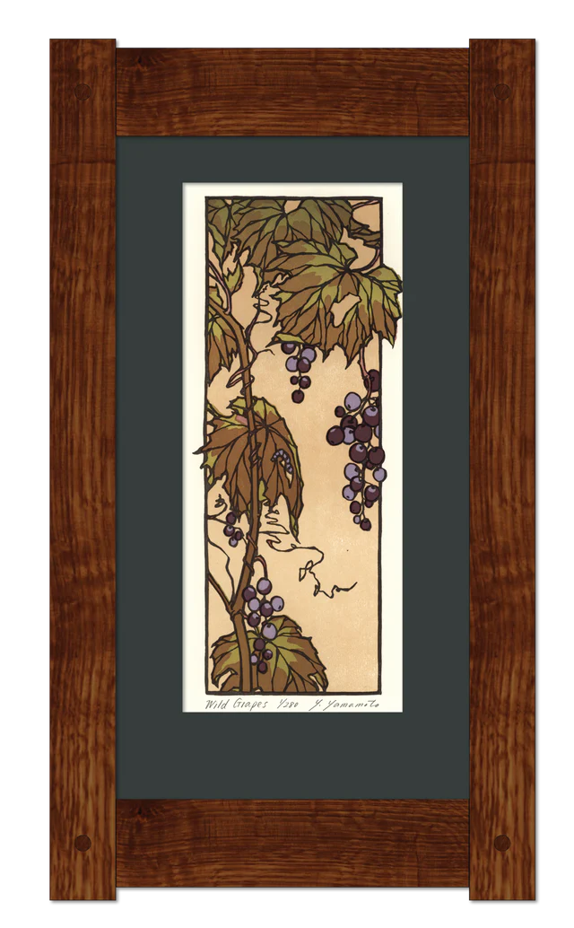 Wild Grapes - Matted + Framed