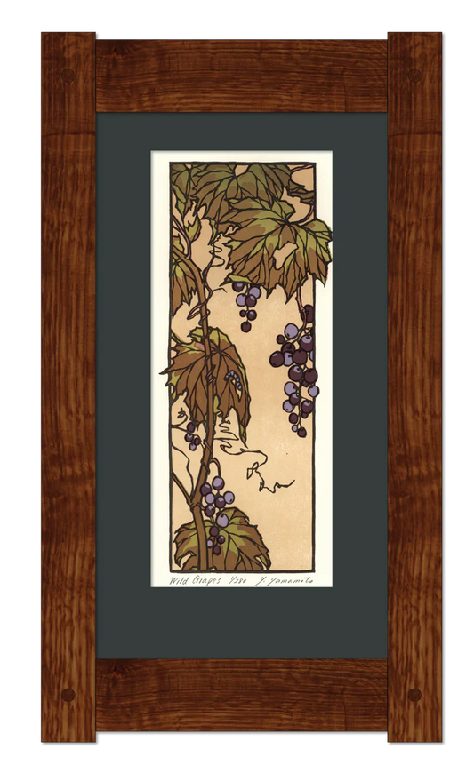 Wild Grapes - Matted + Framed