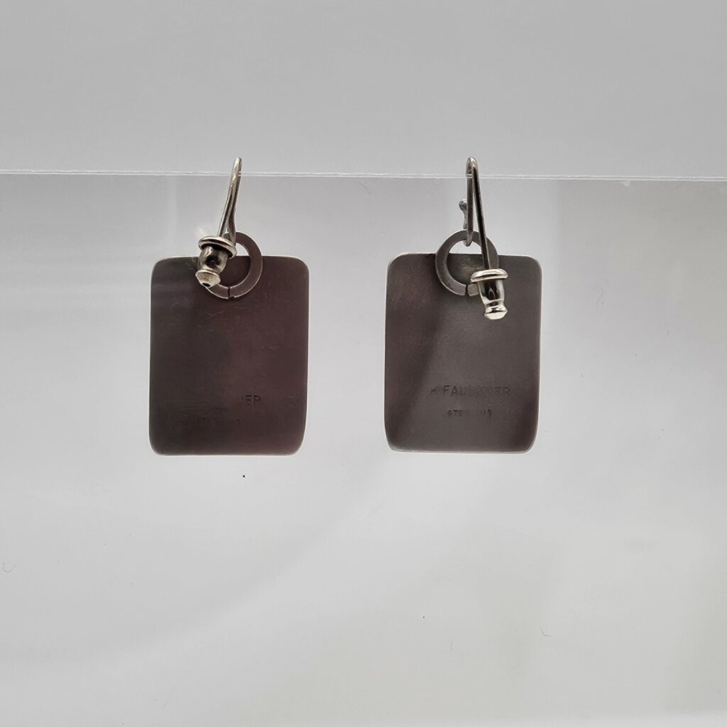 Leaf Overlay Earrings