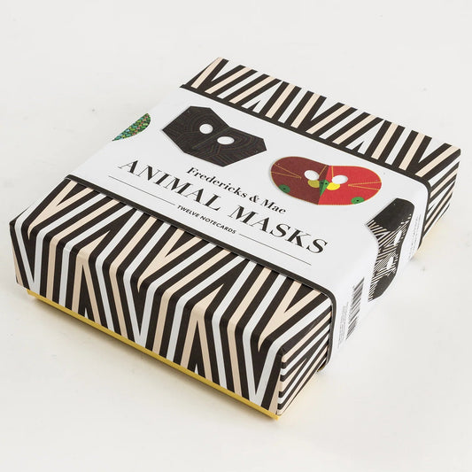 Animal Mask Notecards