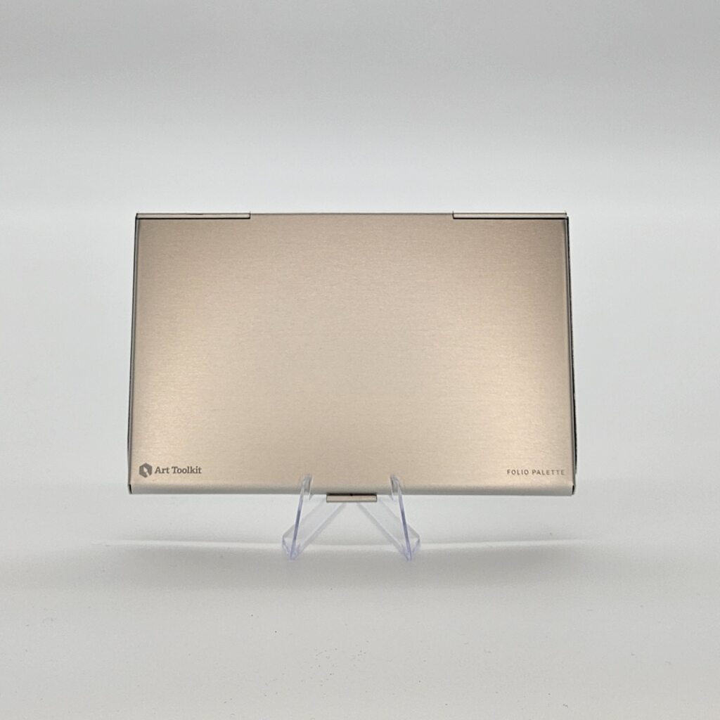 Folio Palette With Assorted Pans - Silver