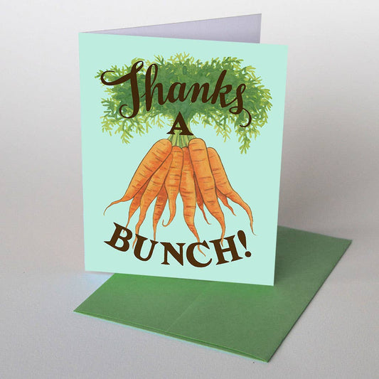 Carrots Thank You Card