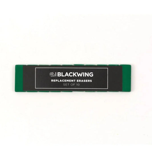 Blackwing© Replacement Erasers - Green
