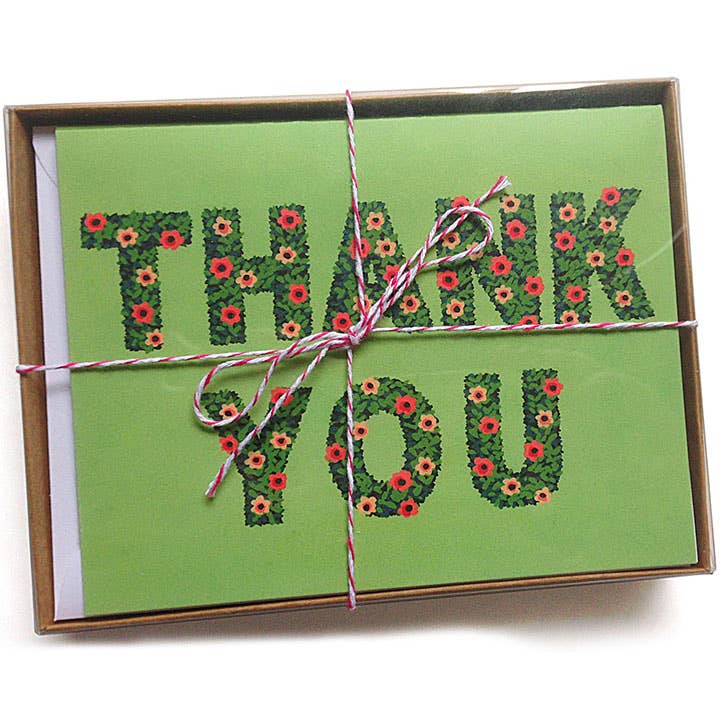 Hedge Thank You Card