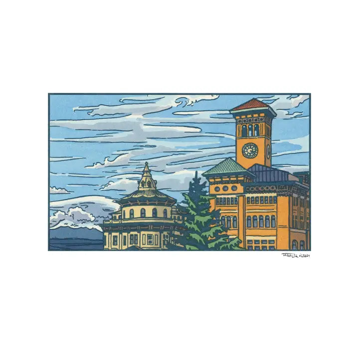 Old City Hall Giclée Print 12x9