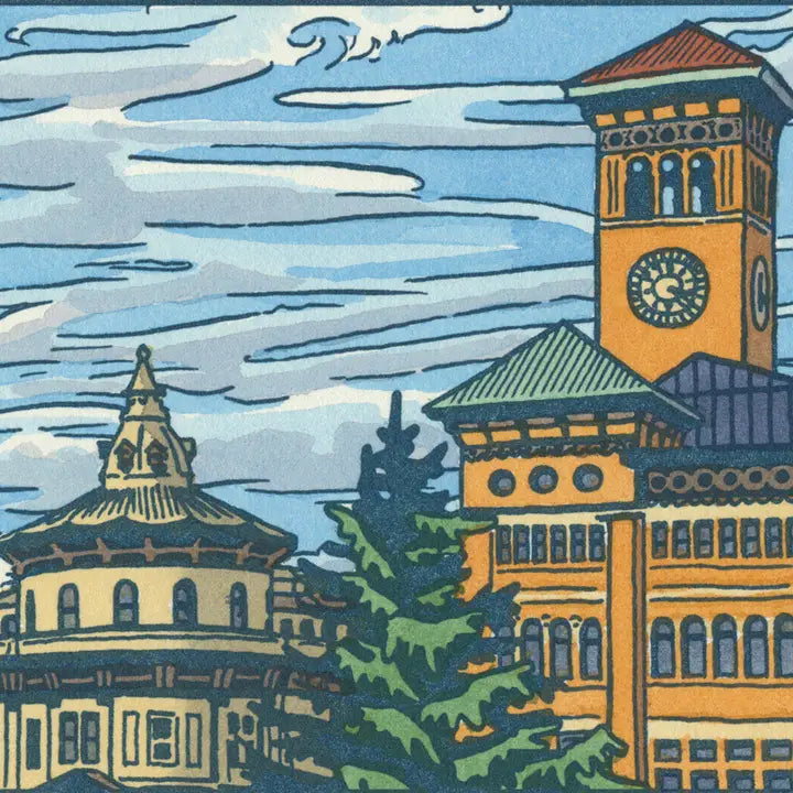 Old City Hall Giclée Print 12x9