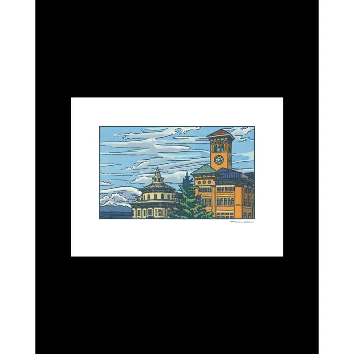 Old City Hall Giclée Print 12x9