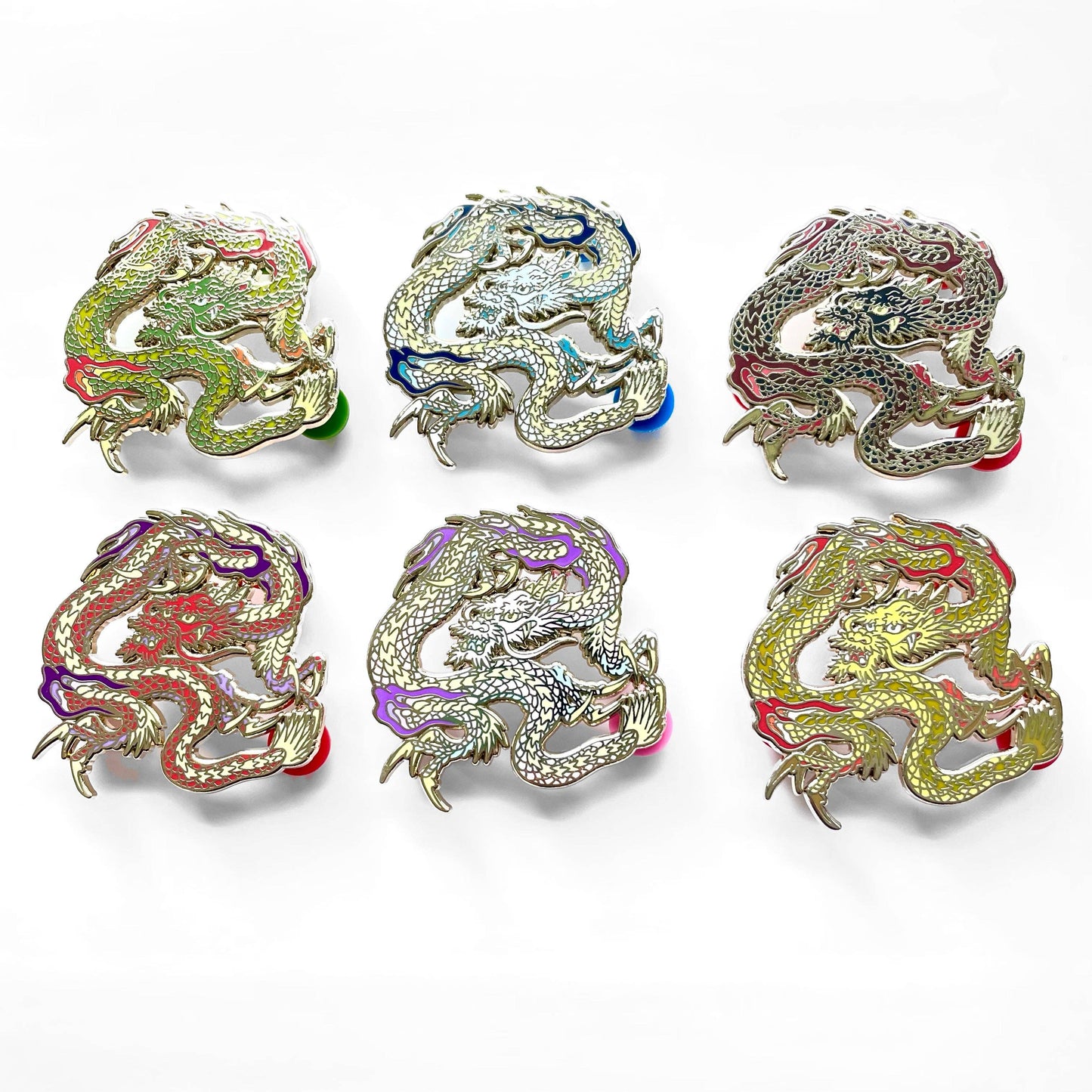 Japanese Dragon Yokai Pin