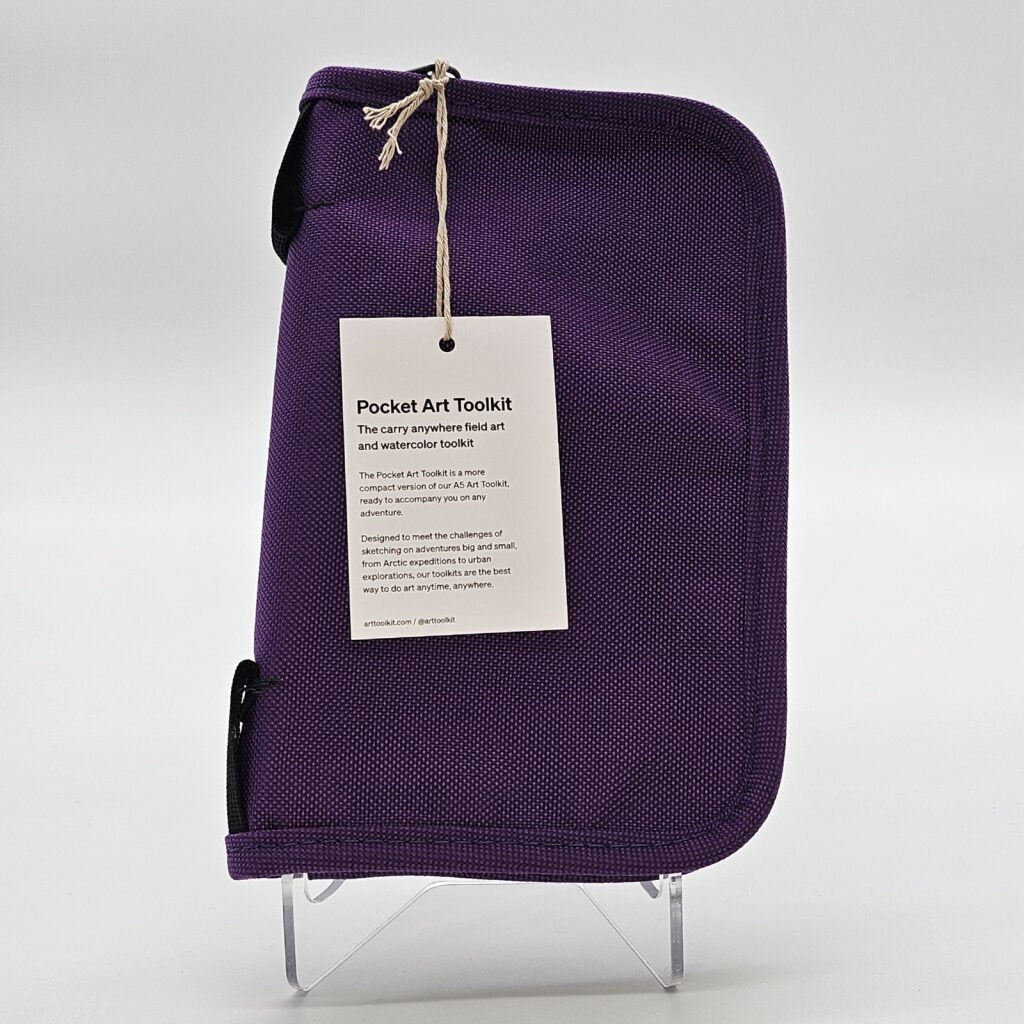 Pocket Art Toolkit Cover - Purple