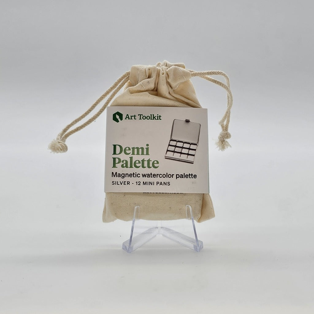 Demi Palette With Assorted Pans - Silver