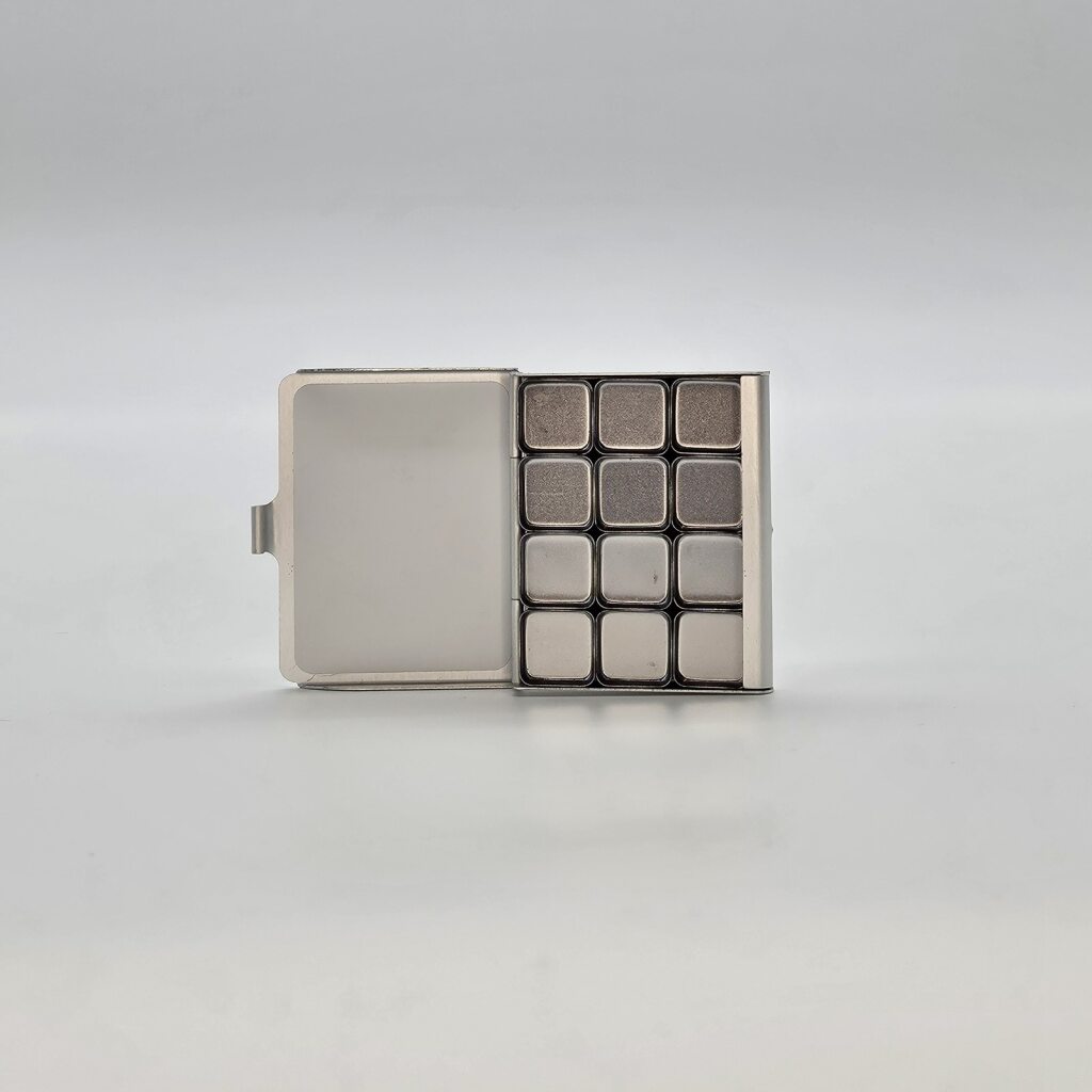 Demi Palette With Assorted Pans - Silver