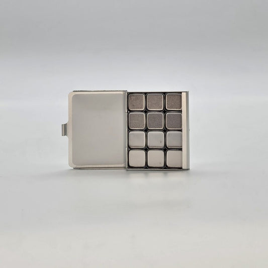 Demi Palette With Assorted Pans - Silver