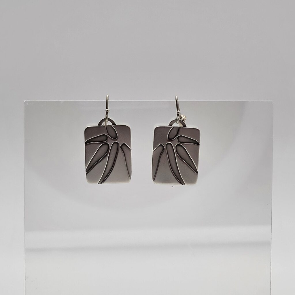 Leaf Overlay Earrings