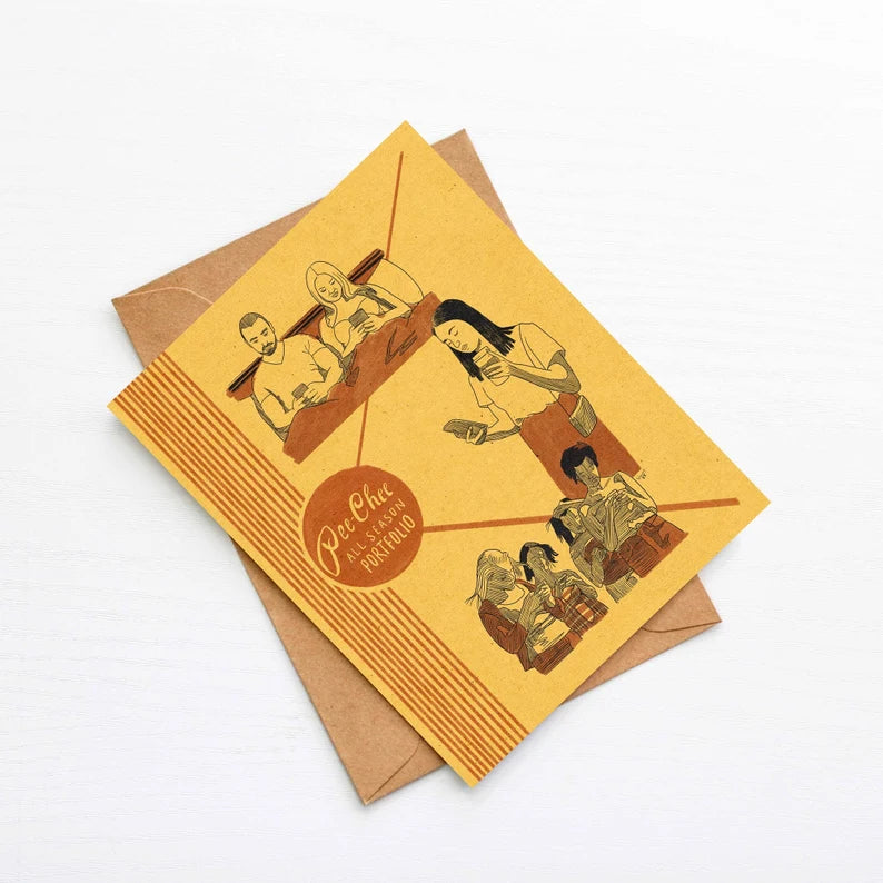 Pee-Chee Portfolio Card