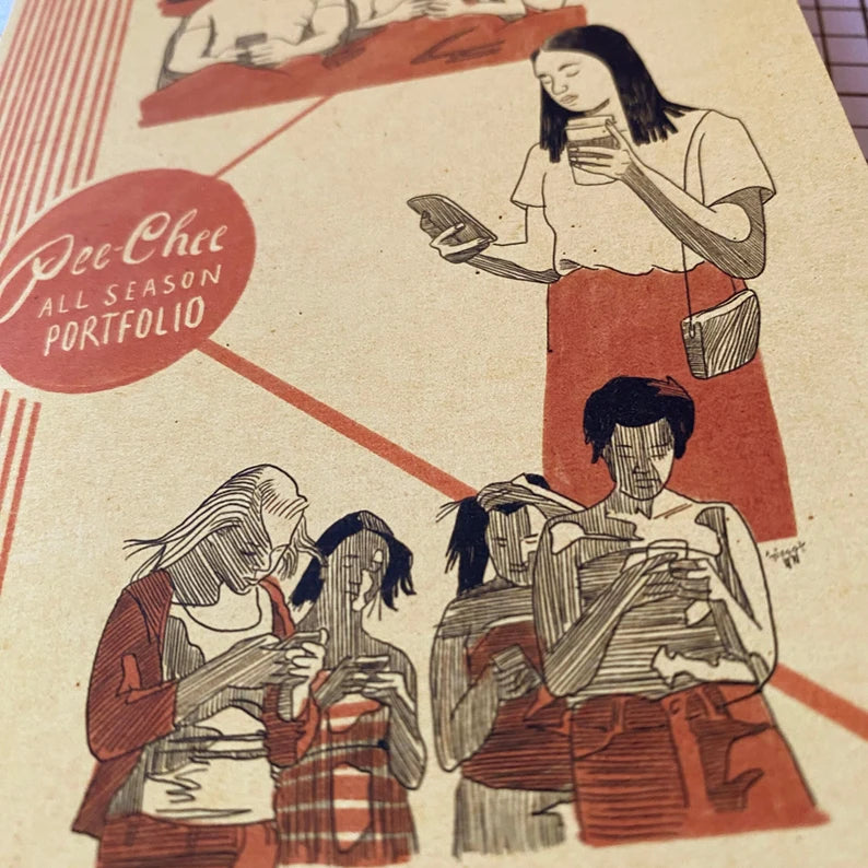 Pee-Chee Portfolio Card