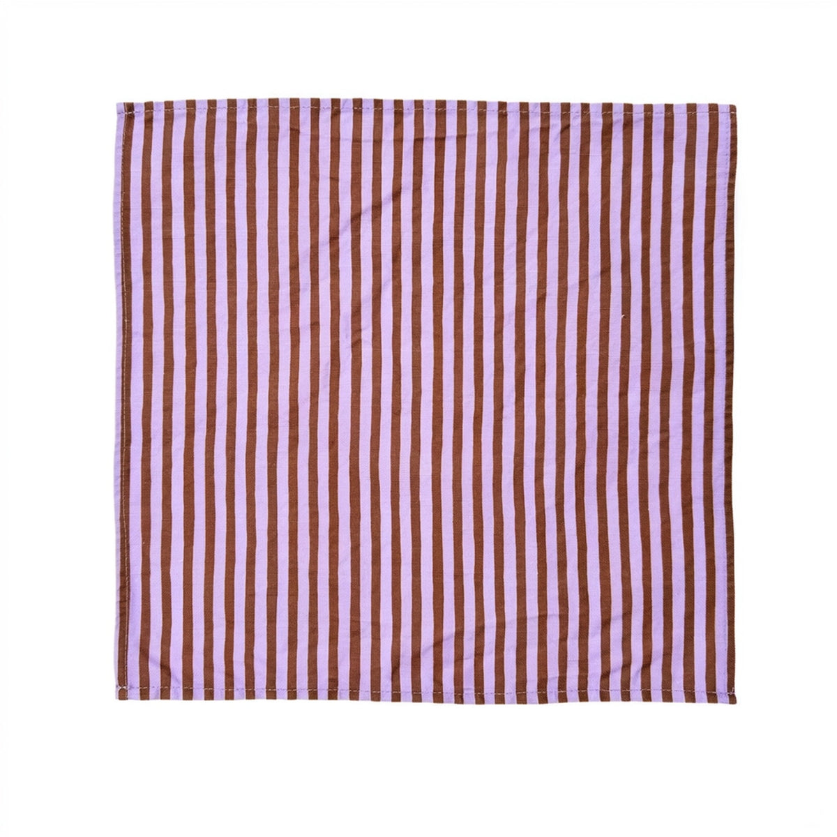 Linen/Cotton Cloth Napkins (Set of 4) - Garden Stripe