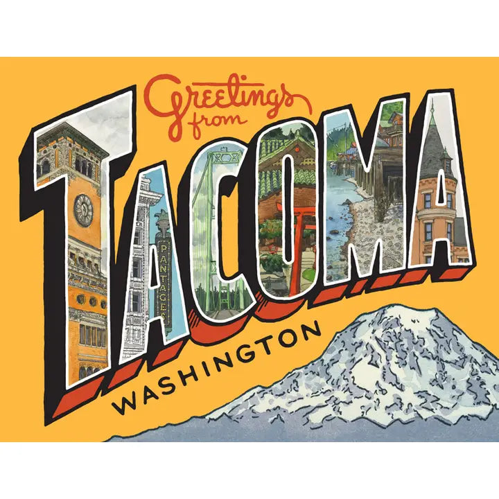 Greetings from Tacoma Postcard