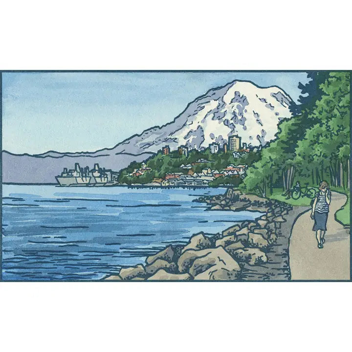 Tacoma Waterfront Giclée Print