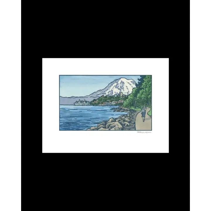 Tacoma Waterfront Giclée Print