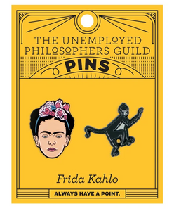 Frida Kahlo & Monkey Pin Set