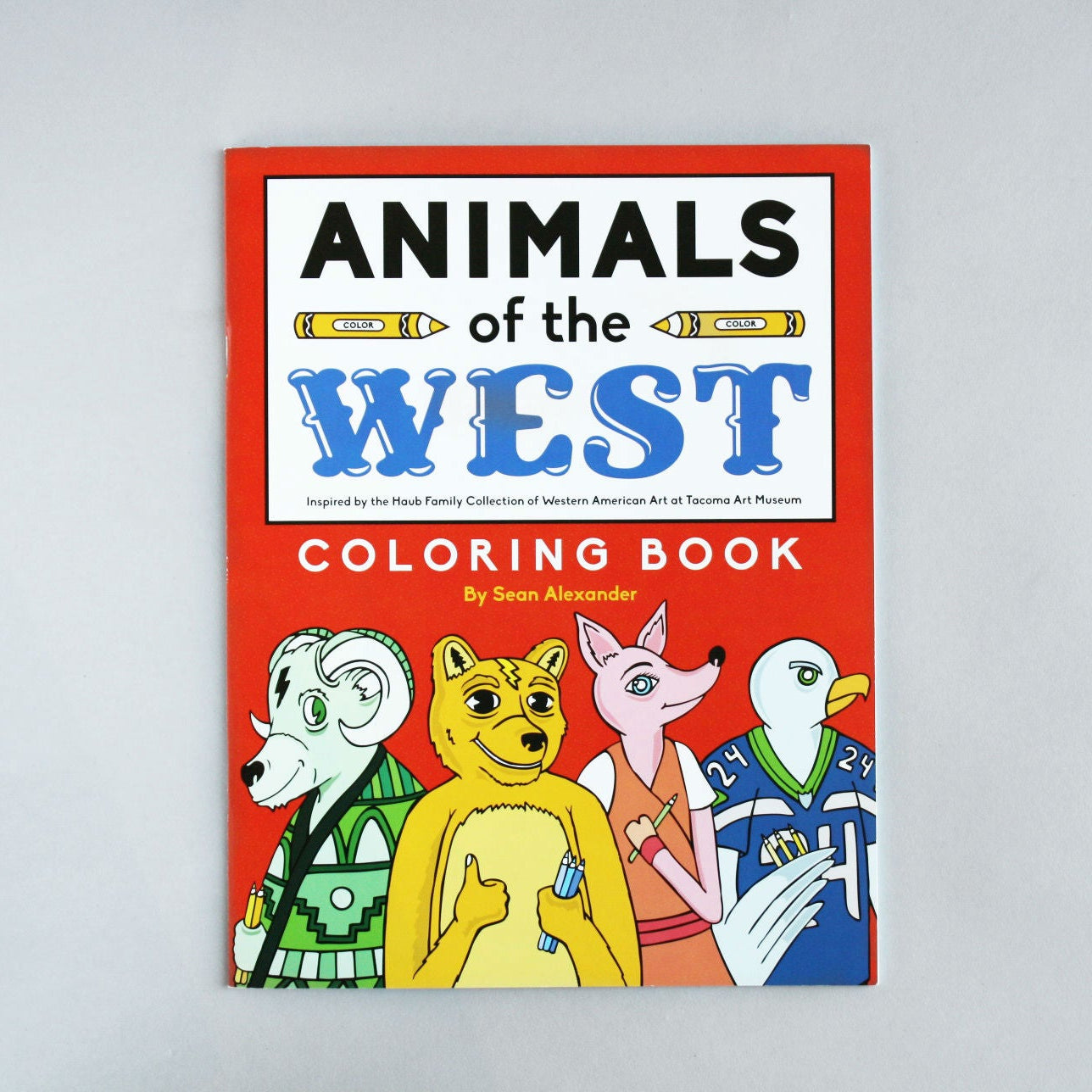 Animals of the West Coloring Book