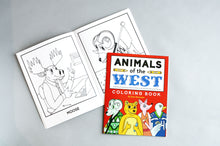 Animals of the West Coloring Book