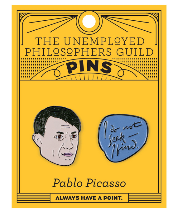 Picasso & Quote Pin Set