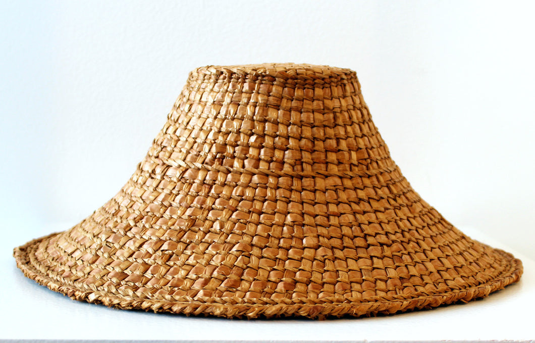 Plaited Cedar Hat