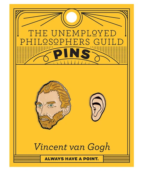 Van Gogh & Ear Pin Set